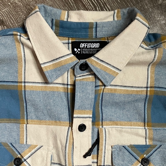 Off The Grid  Surplus Destroyer Flannel shirt - Picture 4 of 16